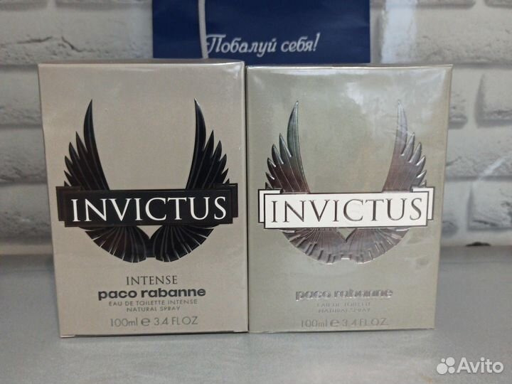 Paco Rabanne Invictus intense 100мл новые