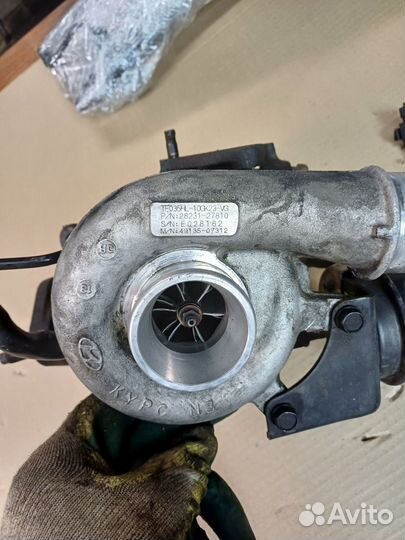 Турбина hyundai santa fe 2, 2.2 d4ea, d4eb