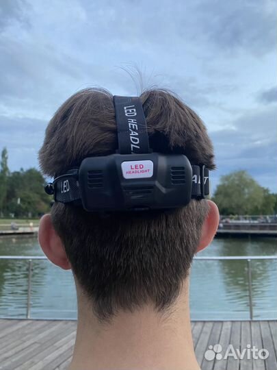 Супер мощный Налобный фонарь
