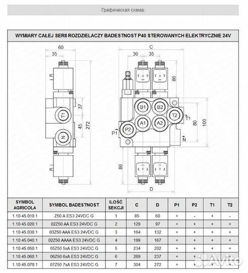 24-секционный 1-секционный гидравлический коллекто