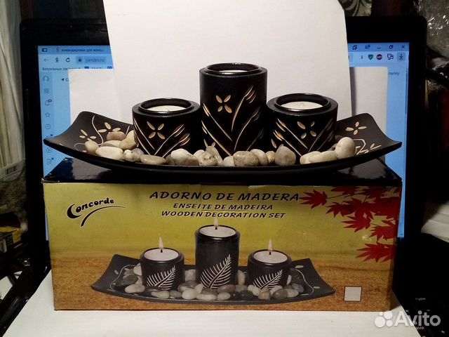 Подвечник деревянный