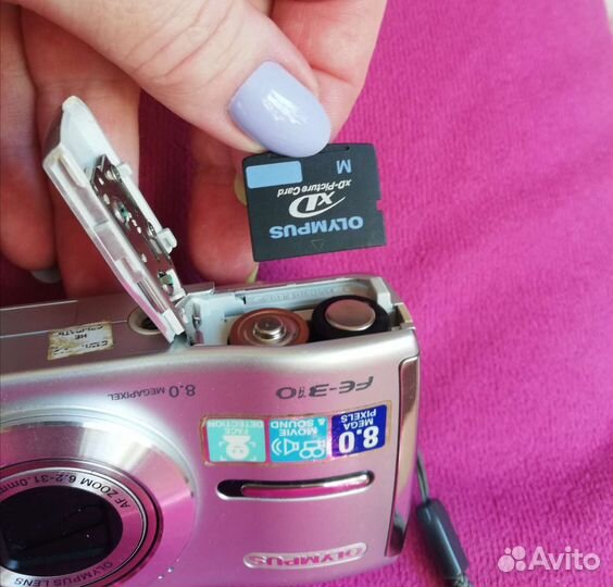 Компактный фотоаппарат olympus