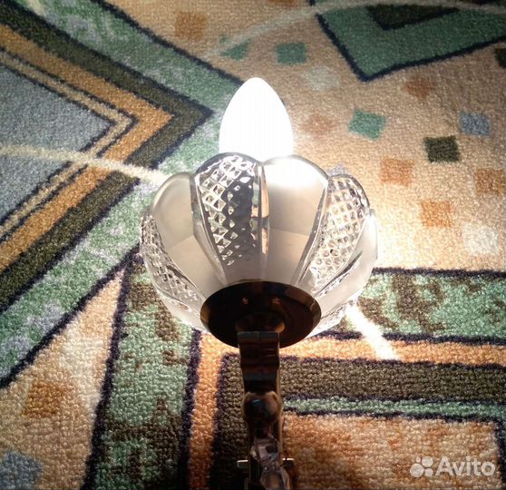 Хруст. бра Б.У