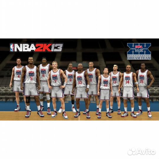 NBA 2k13 витринный образец, английский (Xbox360)