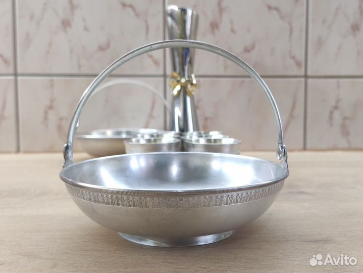 Мельхиоровые конфетницы