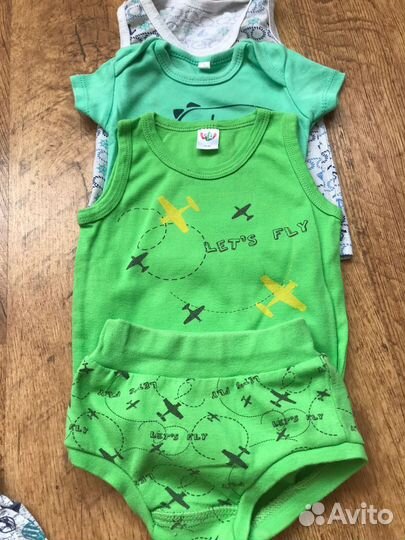 Детские вещи на мальчика рост 74 см