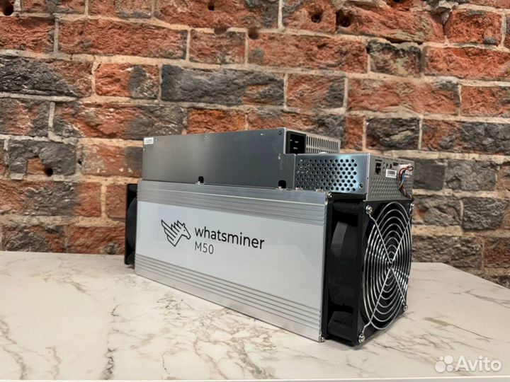 Whatsminer M50 118th NEW гтд (Лизинг)