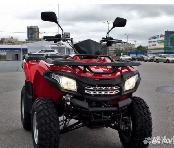 Квадроцикл Motoland MAX 200 красный
