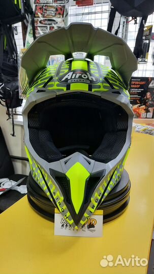 Мотошлем Airoh Wraap idol Anthracite Matt