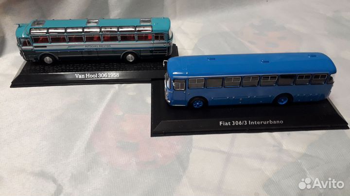 Модель автобусов 1/72