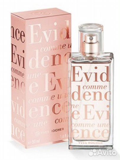 Парфюмированная вода yves rocher