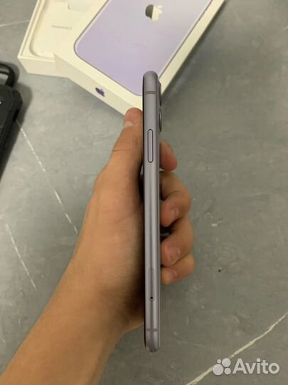 iPhone 11 128gb фиолетовый идеальное состояние