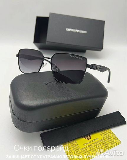 Солнцезащитные очки emporio armani polaroid