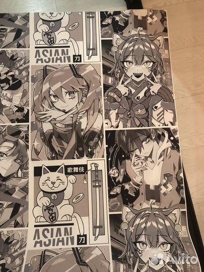 Плакаты аниме из обоев