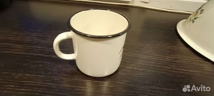 Новый комплект посуды эмалированной