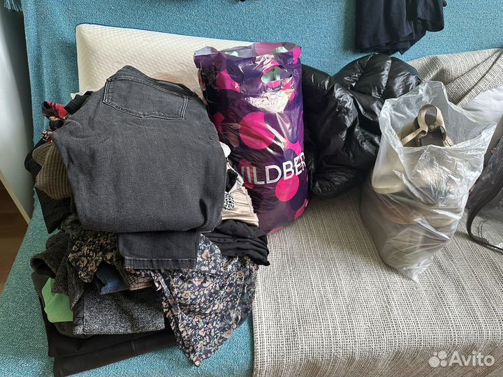 Женские вещи пакетом 42-48 б/у