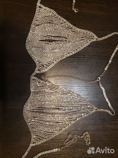 Лиф из стразов