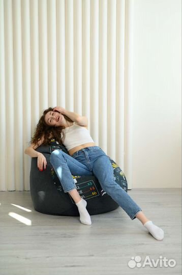 Кресло мешок груша, пуф, бин бэг, кресло груша