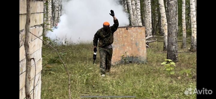 Пейнтбол, отдых, развлечения, корпоративы, день ро