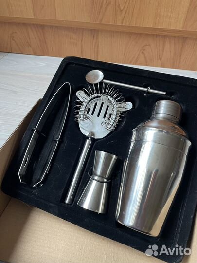 Набор бармена подарочный для коктейлей