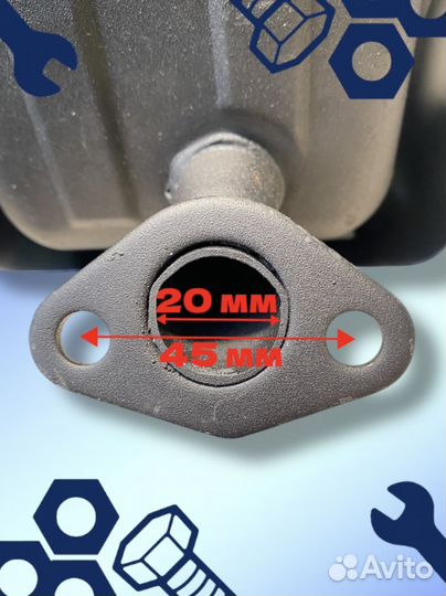 Глушитель на двигатель 168F/170F