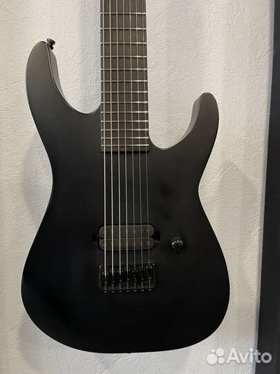 Электрогитара LTD M-7HT baritone black metal blks