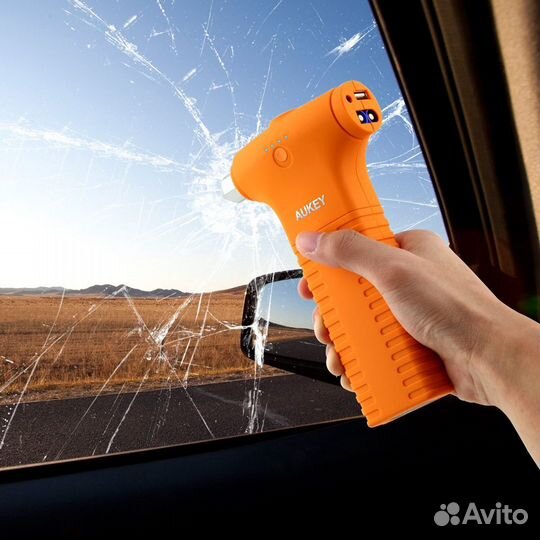 Пусковое зарядное устройство - молоток для стекла