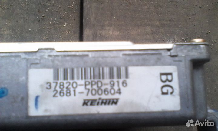 Эбу двигателя хонда стрим