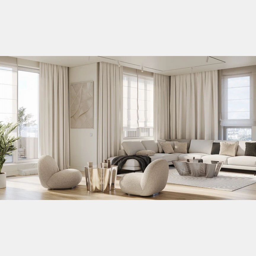 3-к. квартира, 76,2 м², 15/16 эт.