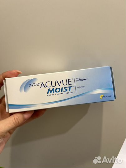 Линзы контактные 1-Day acuvue moist