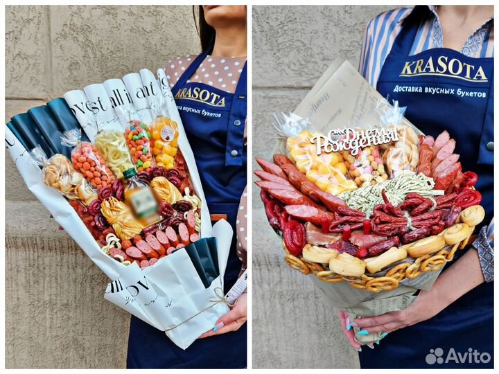 Мужские букеты съедобные / Подарок мужчине