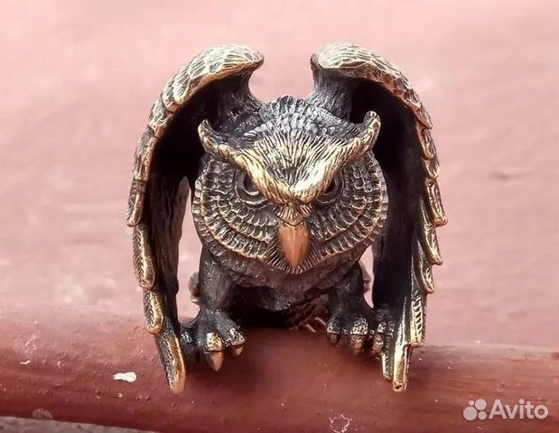 Бусина Темляк Брелок Сова Совушка Филин Птица