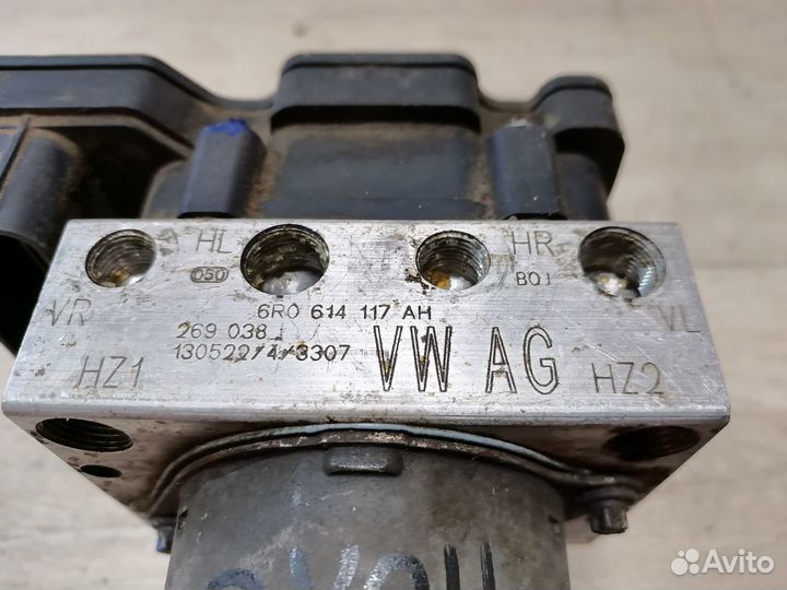 Блок абс Volkswagen Polo 5 Skoda Rapid