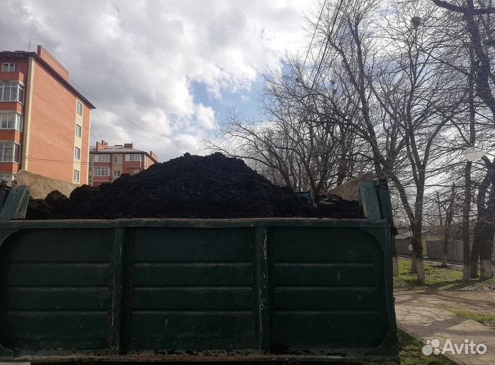 Торф, навоз, чернозем, щебень, песок