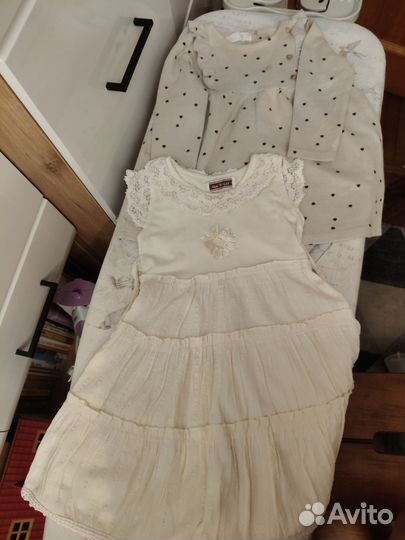 Вещи пакетом для девочки 86 92