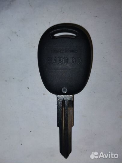 Ключ зажигания Chevrolet Spark III Оригинал