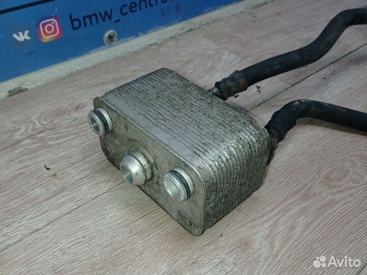 Теплообменник с шлангами АКПП m54 на BMW X5 Е53