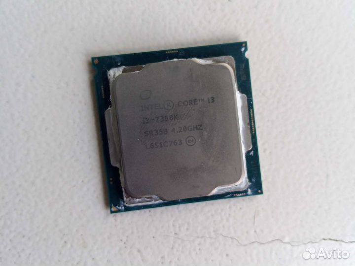 Процессор i3 7350k и кулер к нему