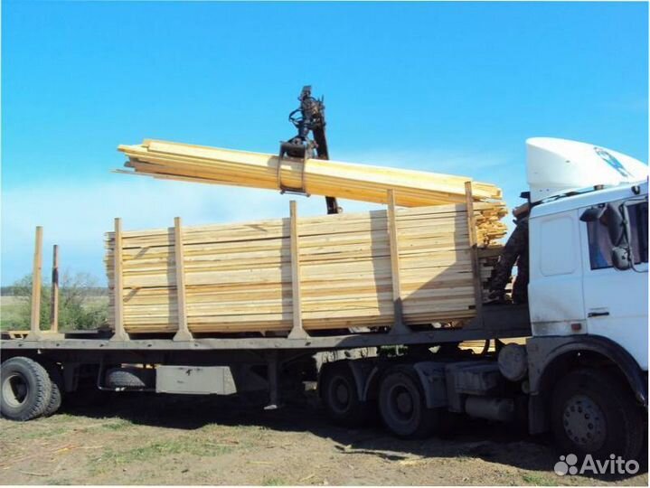 Брус сухой сосна 6м