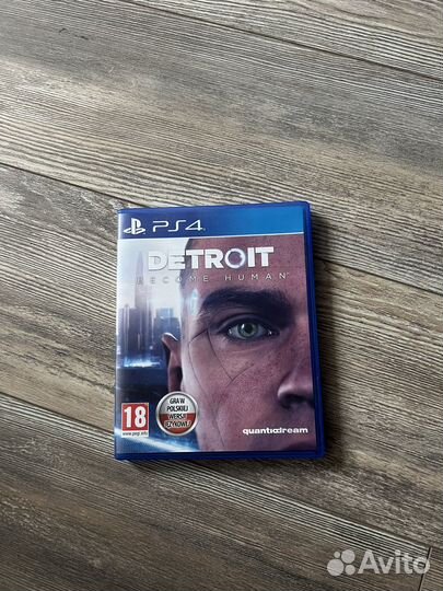 Detroit become human ps4 диск