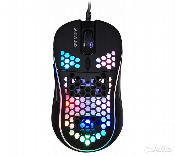 Мышь SunWind SW-M800G, черный