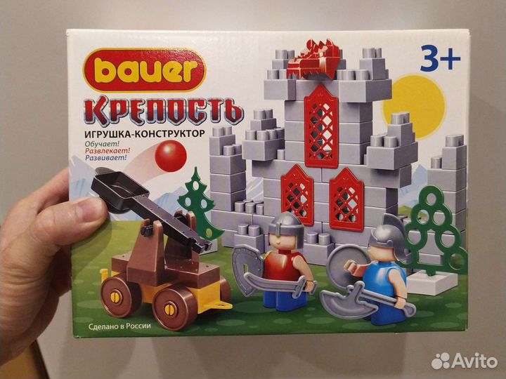 Конструктор Bauer 462 Катапульта, 74 детали