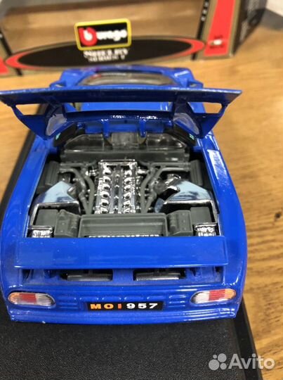 Модель aвто 1:24 bugatti 11 burago