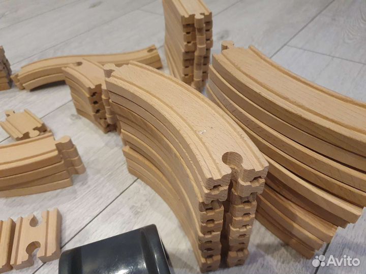 Игрушки деревянная железная Дорога IKEA