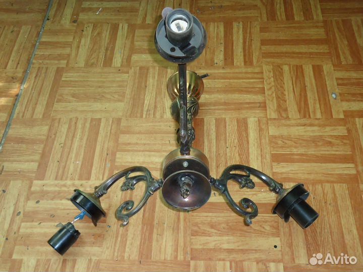 Люстра без плафонов