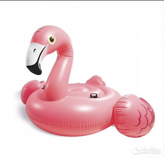 Надувной розовый фламинго