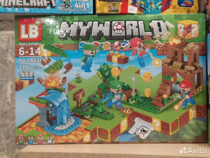 Конструктор лего для мальчиков майнкрафт амонг ас