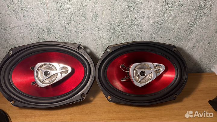 Автомобильные динамики овалы Supra RLS-963