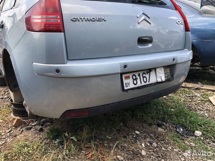 Задний бампер citroen c4