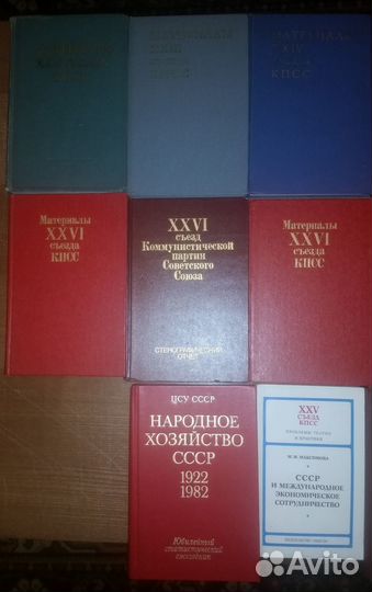 Документы материалы речи кпсс Съезды Статистика